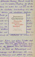 Gundolf / Lessau / Redl |  Deutsche Literatur im 17. Jahrhundert | Buch |  Sack Fachmedien