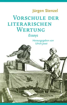 Stenzel / Joost |  Vorschule der literarischen Wertung | Buch |  Sack Fachmedien