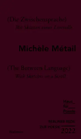 Métail |  Die Zwischensprache | Buch |  Sack Fachmedien