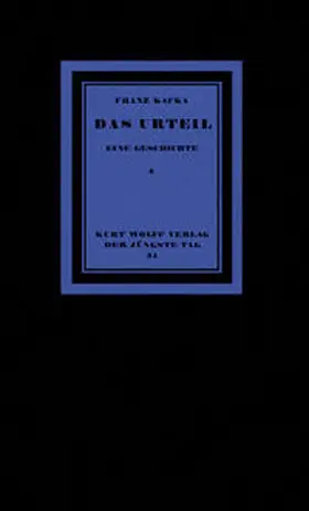 Kafka / Reuß |  Das Urteil | Buch |  Sack Fachmedien