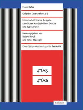 Kafka / Reuß / Staengle |  Oxforder Quarthefte 5 & 6 | Buch |  Sack Fachmedien