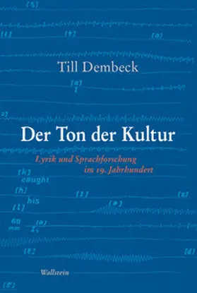 Dembeck |  Der Ton der Kultur | Buch |  Sack Fachmedien