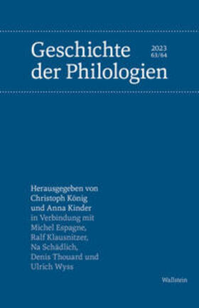 König / Kinder | Geschichte der Philologien | Buch | 978-3-8353-5470-8 | sack.de