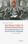 Schäfer |  Die Rotary Clubs im Nationalsozialismus | Buch |  Sack Fachmedien
