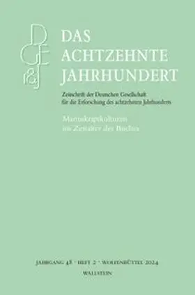 Mergenthaler / Schäfer |  Das achtzehnte Jahrhundert | Buch |  Sack Fachmedien