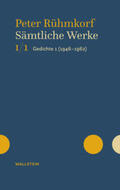 Rühmkorf / Fischer / Friedrich |  Sämtliche Werke | Buch |  Sack Fachmedien
