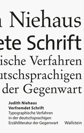 Niehaus |  Verfremdete Schrift | eBook | Sack Fachmedien