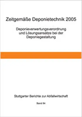 Kranert |  Zeitgemäße Deponietechnik 2005 | Buch |  Sack Fachmedien