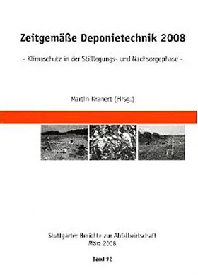 Kranert |  Zeitgemäße Deponietechnik 2008 | Buch |  Sack Fachmedien