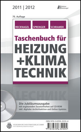 Recknagel / Sprenger / Schramek | Taschenbuch für Heizung + Klimatechnik 11/12 | Buch | 978-3-8356-3200-4 | sack.de