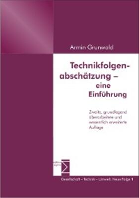 Grunwald |  Technikfolgenabschätzung – eine Einführung | eBook | Sack Fachmedien