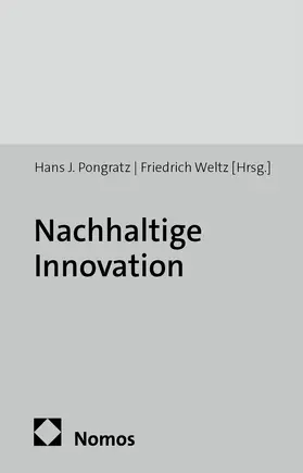 Pongratz / Weltz |  Nachhaltige Innovation | Buch |  Sack Fachmedien