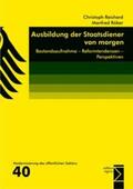 Reichard / Röber |  Ausbildung der Staatsdiener von morgen | Buch |  Sack Fachmedien