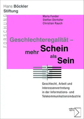 Funder / Dörhöfer / Rauch |  Geschlechteregalität - mehr Schein als Sein | Buch |  Sack Fachmedien