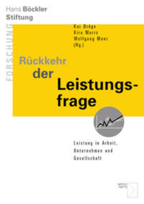 Dröge / Marrs / Menz | Rückkehr der Leistungsfrage | Buch | 978-3-8360-8689-9 | sack.de