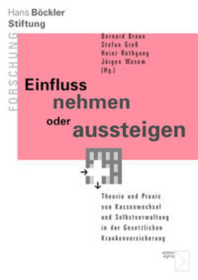 Braun / Greß / Rothgang | Einfluss nehmen oder aussteigen | Buch | 978-3-8360-8690-5 | sack.de