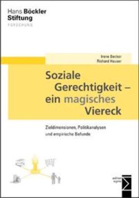 Becker / Hauser | Soziale Gerechtigkeit - ein magisches Viereck | Buch | 978-3-8360-8704-9 | sack.de