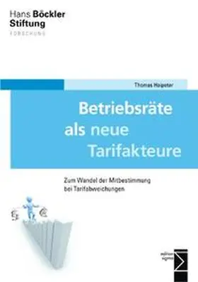 Haipeter |  Betriebsräte als neue Tarifakteure | Buch |  Sack Fachmedien