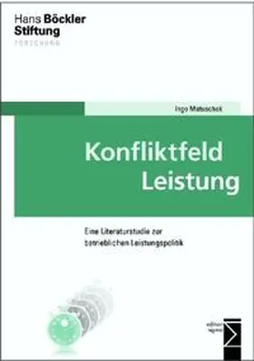 Matuschek |  Konfliktfeld Leistung | Buch |  Sack Fachmedien