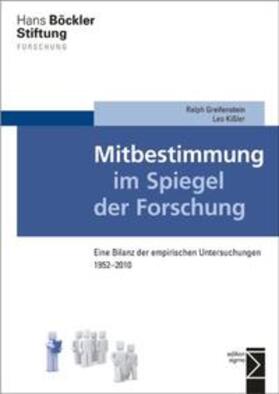 Greifenstein / Kißler | Mitbestimmung im Spiegel der Forschung | Buch | 978-3-8360-8723-0 | sack.de