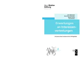 Wilkesmann / Virgillito / Bröcker |  Erwartungen an Interessenvertretungen | Buch |  Sack Fachmedien