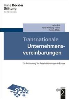 Rüb / Platzer / Müller |  Transnationale Unternehmensvereinbarungen | Buch |  Sack Fachmedien