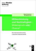 Zimpelmann / Wassermann |  Mitbestimmung und Nachhaltigkeit - Widerspruch oder Chance? | Buch |  Sack Fachmedien