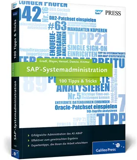 Gradl / Mayer / Hensel |  SAP-Systemadministration - 100 Tipps u. Tricks | Buch |  Sack Fachmedien