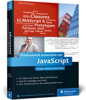 Ackermann |  Professionell entwickeln mit JavaScript | Buch |  Sack Fachmedien