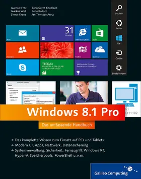 Fritz / Widl / Knoblach |  Windows 8.1 Pro | eBook | Sack Fachmedien