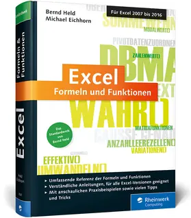 Held / Eichhorn |  Excel – Formeln und Funktionen | Buch |  Sack Fachmedien