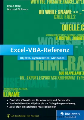 Held / Eichhorn | Excel-VBA-Referenz | E-Book | www.sack.de