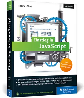 Theis | Einstieg in JavaScript | Buch | 978-3-8362-4074-1 | www.sack.de