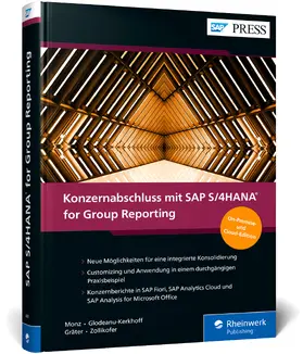 Monz / Glodeanu-Kerkhoff / Gräter | Konzernabschluss mit SAP S/4HANA for Group Reporting | Buch | 978-3-8362-6887-5 | sack.de