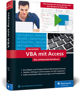 Held | Held, B: VBA mit Access | Buch | 978-3-8362-6998-8 | sack.de