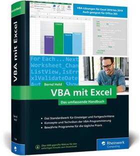 Held | Held, B: VBA mit Excel | Buch | 978-3-8362-7398-5 | sack.de