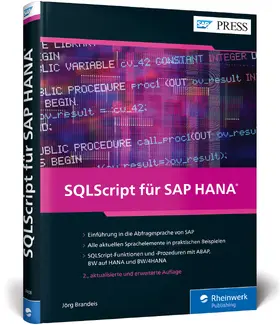 Brandeis | SQLScript für SAP HANA | Buch | 978-3-8362-7408-1 | sack.de