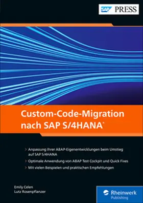 Celen / Rosenpflanzer |  Custom-Code-Migration nach SAP S/4HANA | eBook | Sack Fachmedien
