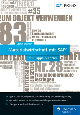 Bäumler |  Materialwirtschaft mit SAP - 100 Tipps u. Tricks | eBook | Sack Fachmedien