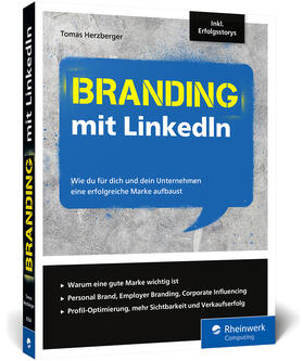Herzberger |  Branding mit LinkedIn | Buch |  Sack Fachmedien