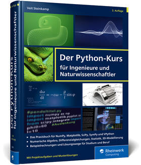 Steinkamp | Der Python-Kurs für Ingenieure und Naturwissenschaftler | Buch | 978-3-8362-9286-3 | sack.de