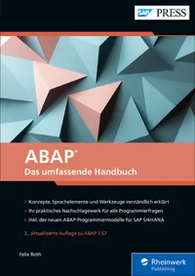 Roth |  ABAP – Das umfassende Handbuch | eBook | Sack Fachmedien