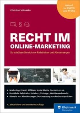 Solmecke | Recht im Online-Marketing | E-Book | sack.de