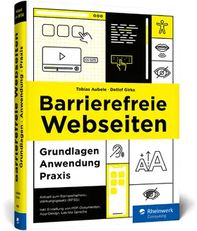 Aubele / Girke |  Barrierefreie Webseiten | Buch |  Sack Fachmedien