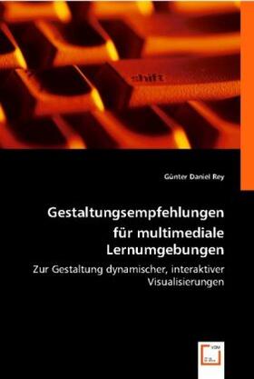 Rey |  Gestaltungsempfehlungen für multimediale Lernumgebungen | Buch |  Sack Fachmedien