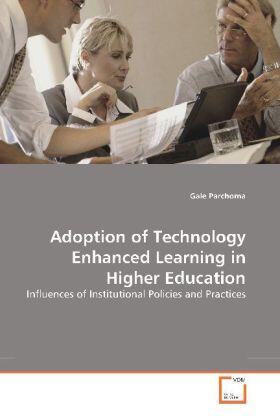 Parchoma |  Adoption of Technology Enhanced Learning in Higher Education | Buch |  Sack Fachmedien