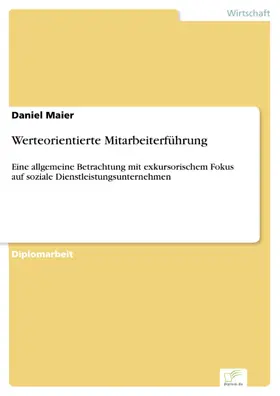 Maier |  Werteorientierte Mitarbeiterführung | eBook | Sack Fachmedien