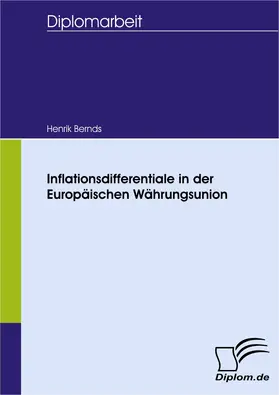 Bernds |  Inflationsdifferentiale in der Europäischen Währungsunion | eBook | Sack Fachmedien