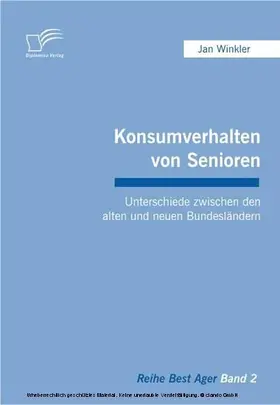Winkler |  Konsumverhalten von Senioren | eBook | Sack Fachmedien