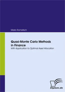 Rometsch |  Quasi-Monte Carlo Methods in Finance | eBook | Sack Fachmedien